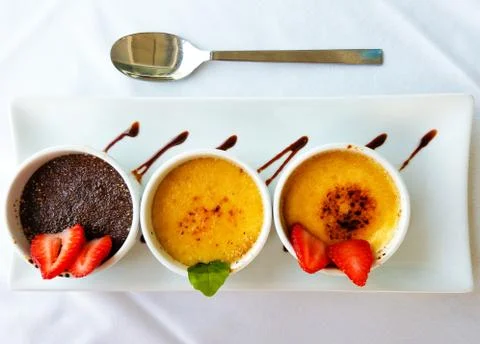 Creme Brulee Stock Photos