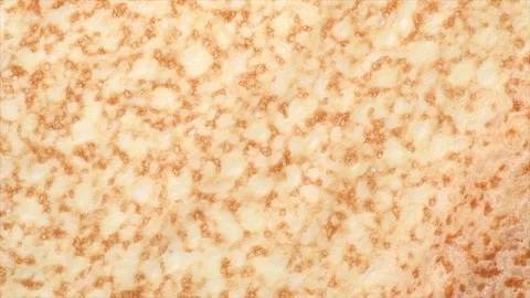 Crepe background texture background, food design, top view. French crepes Stock Footage 281400482