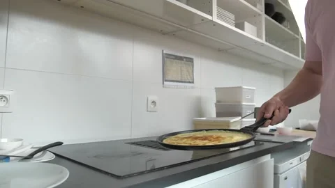 Crepe Cooking Video stock 201867191