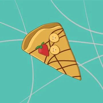 Crepe Illustrazione stock