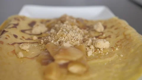 Crepe sugar apple dressing Stock Footage 201867231