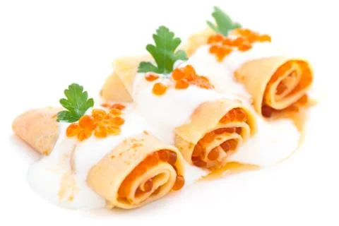 Crepes. Stock Photos