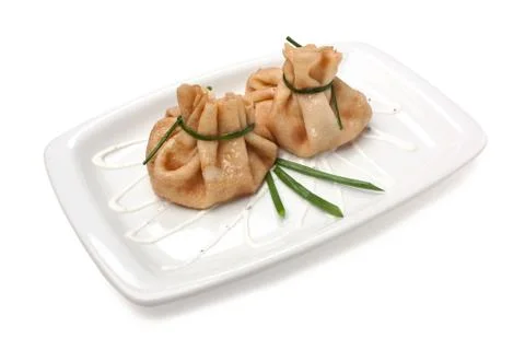 Crepes stuffed Foto stock