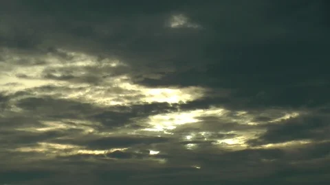 Crepuscular rays sky Stock Footage 105997754