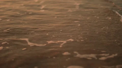 Crescent Beach near St. Augustine, Amelia Island, Florida at Sunrise Stock Footage 195102108