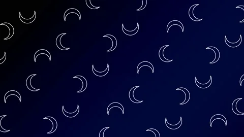 Crescent moon background Stock-Footage 171980755