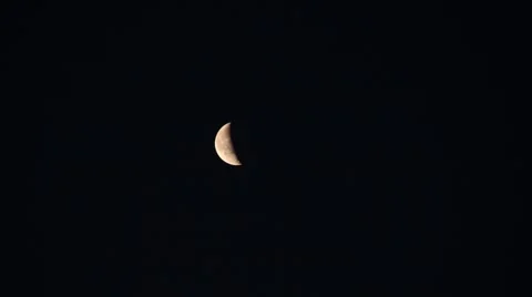 Crescent Moon 스톡 동영상 41932403