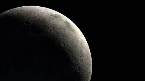 Crescent Moon Stock Footage 46191318