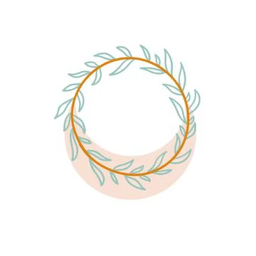 A crescent moon Stock Illustration