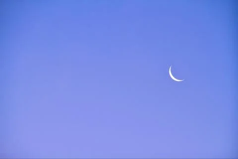 Crescent Moon Stock-Fotos