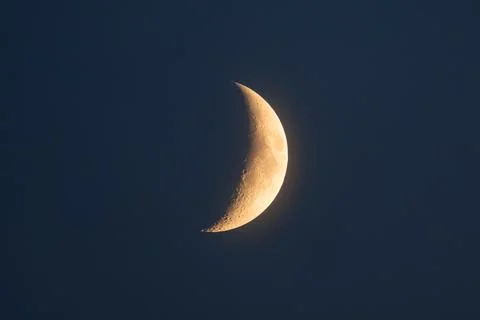 Crescent moon Stock Photos