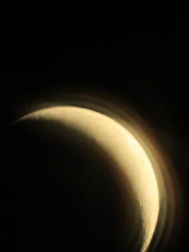 The Crescent Moon Foto stock