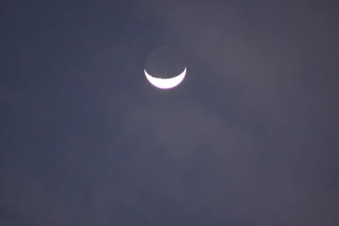 Crescent Moon (SD 720x480) Stock Footage 366260