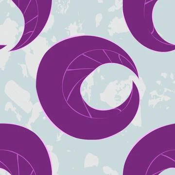 Crescent pattern Stock Illustration