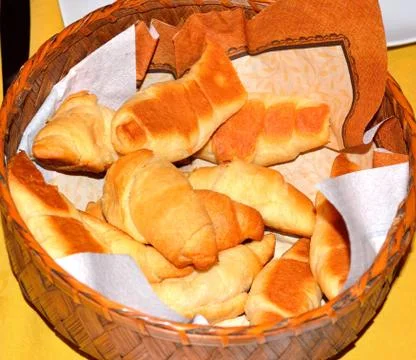 Crescent roles Stock Photos