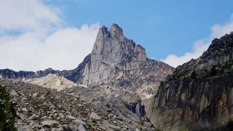 Crescent Spire Timelapse. Bugaboos Provincial Park, British Columbia, Stock Footage 218688996