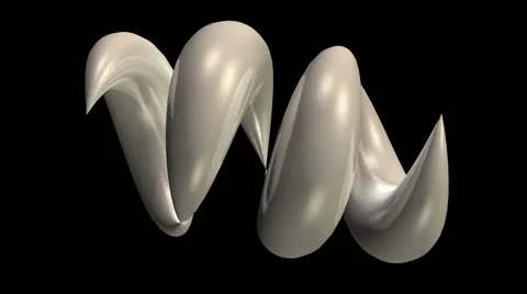 Crescent surfaces Stock-Footage 64804349