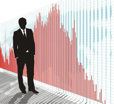 Cresis Fores graph Stock Illustration