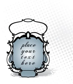 Crest element Stock Illustration