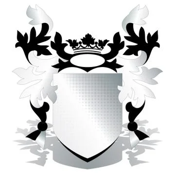 Crest element Stock Illustration