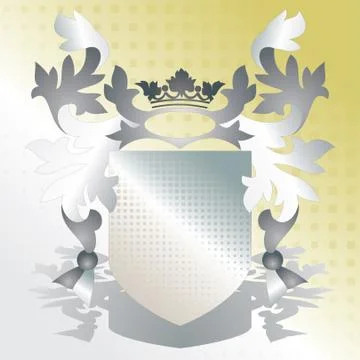 Crest element Stock Illustration