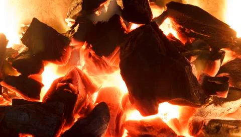 Crest of flame Stock Photos