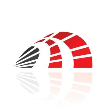 Crest Shaped Abstract Icon イラスト素材