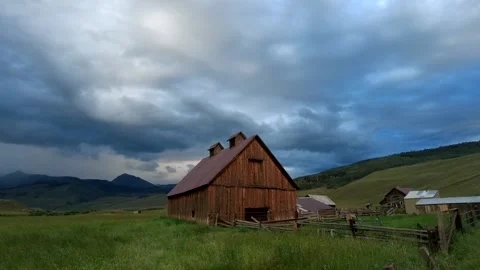 Crested Butte - Timelapse Clouds 動画素材 202412559