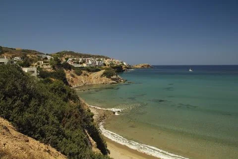 Cretan beach 写真素材