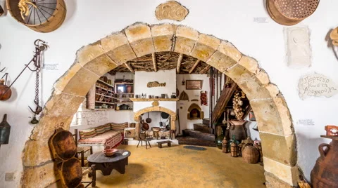 Cretan decorations and artifacts Stock Footage 52303831