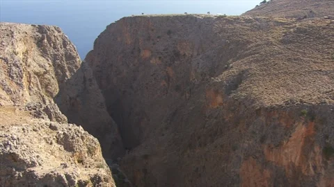Crete, Aradena Gorge Video stock 197121969