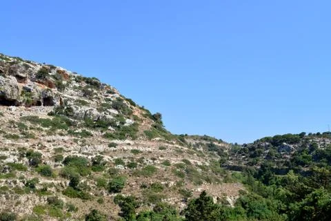 Crete mountain peak Stock Photos