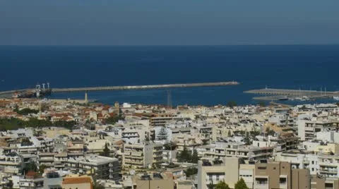 Crete Rethymnon Stock Footage 21838542