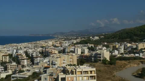 Crete Rethymnon Stock Footage 21845491
