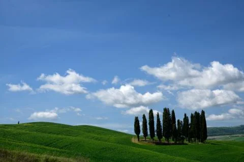 Crete Senesi Foto stock
