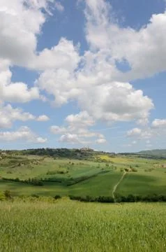 Crete Senesi Foto stock