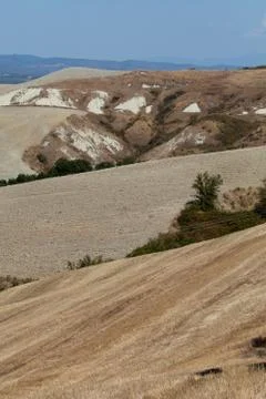Crete senesi Stock Photos