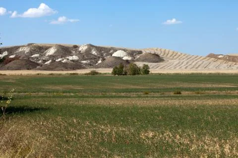 Crete senesi Stock Photos