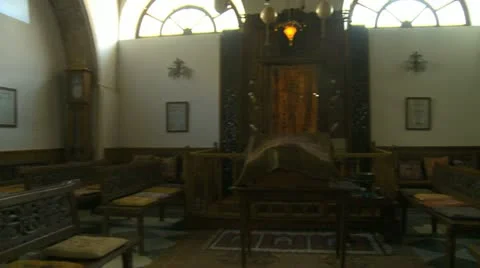 Crete34 Chania Synagogue Video stock 21832355