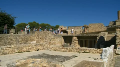 Crete69Knosos Video stock 21845682