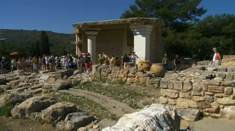 Crete71Knosos Stock Footage 21836950