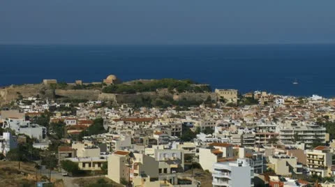 Crete95 Rethymnon Video stock 21836988