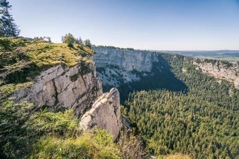 Creux du Van Stock Photos