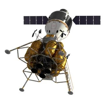 Crew Exploration Vehicle Stock Illustration