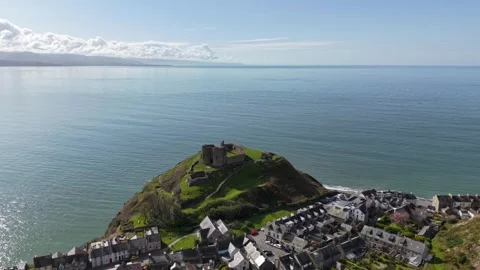 Criccieth castle 2026 Stock Footage 333254998