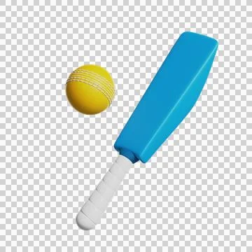 Cricket 3D icon Stock Illustration