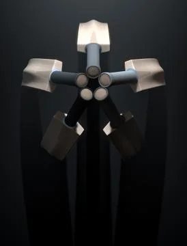 Cricket Back Circle Dramatic Stock Illustration