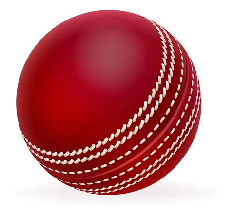 Cricket Ball 스톡 일러스트