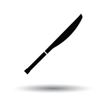 Cricket bat icon Stock Illustration