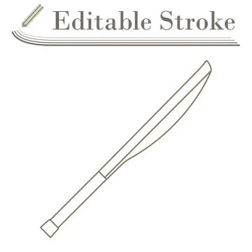 Cricket Bat Icon Illustrazione stock